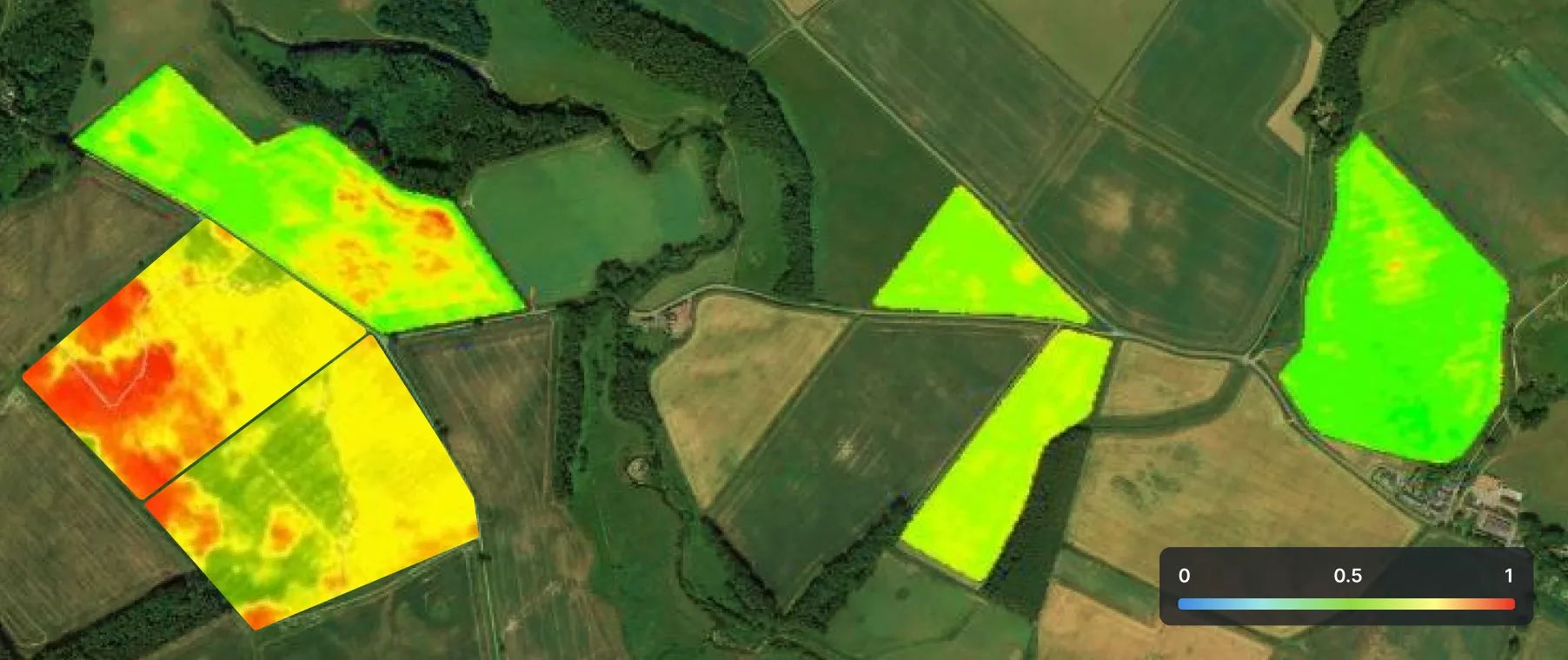 NDVI Satellite Map